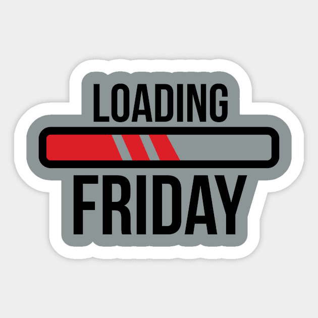 Loading Friday Sticker by boobear247